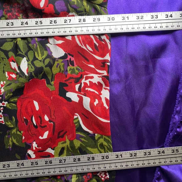 ๐Belissimo Beautiful Floral light transparent Top - Picture 9 of 14